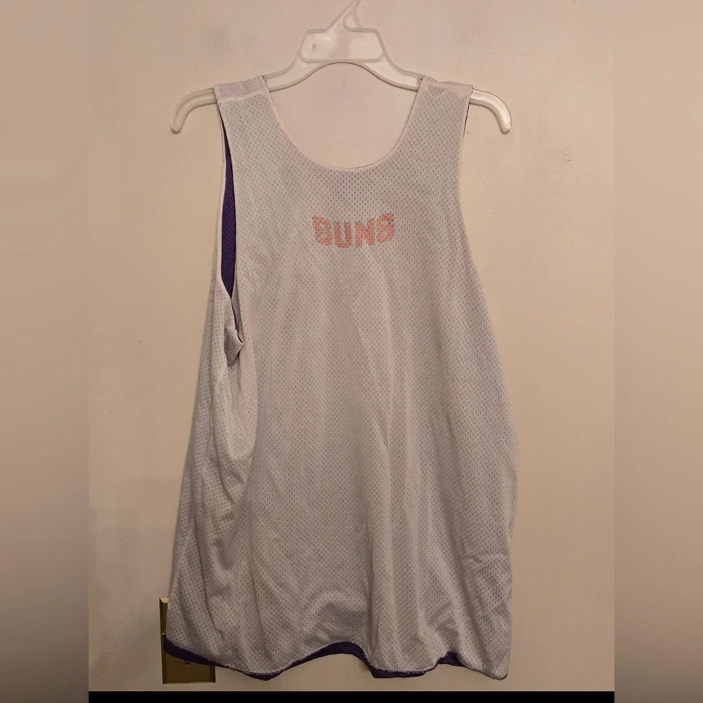 Vintage Phoenix Suns Jersey Men L Reversible Champion Mesh NBA Practice 90s USA - Picture 8 of 8
